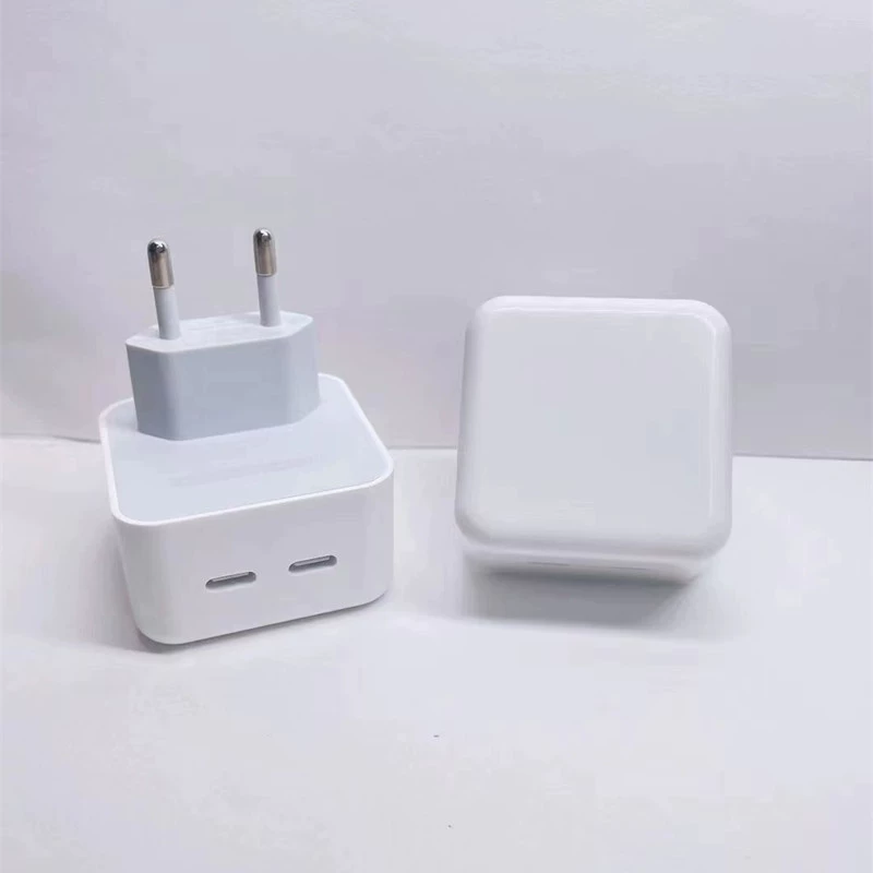Двойной PD быстрая зарядка PD40W складной двойной Type-C Европа, США, Британия, Австралия Индийские правила двойной-C порт PD35W IP13 зарядное устройство