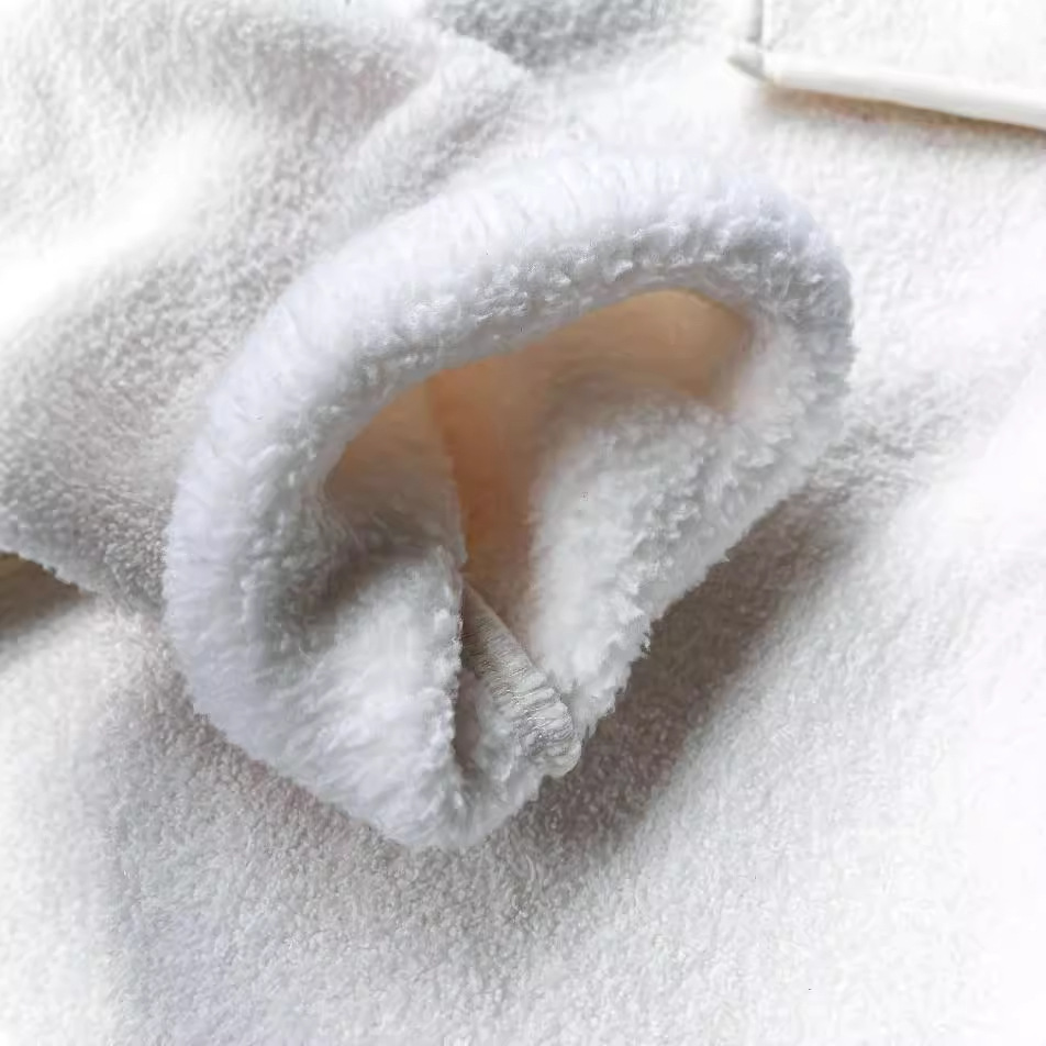 Conjunto de ropa infantil para otoño e invierno 2024, chaqueta cálida y gruesa para niñas, elegante abrigo de algodón para niños, conjunto de dos piezas.