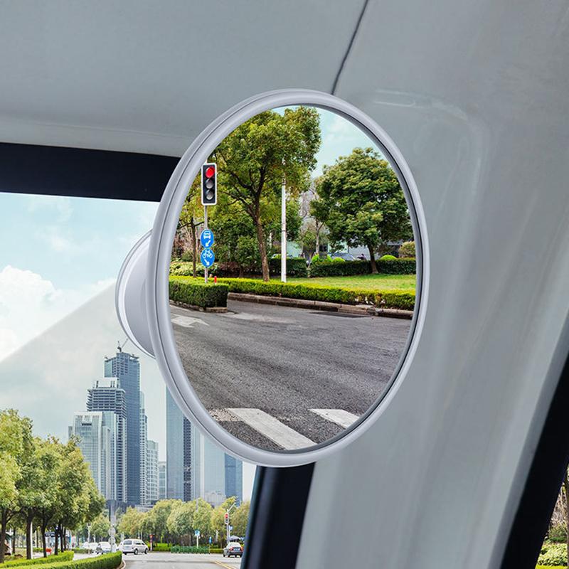 Electric vehicle rearview mirror for reverse driving, tricycle, delivery vehicle, suction cup type wide-angle rearview mirror for baby viewing