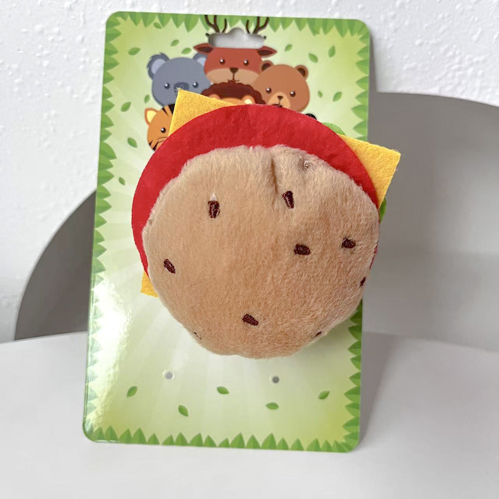 작은 햄버거 7.5cm (딸깍이 내장)