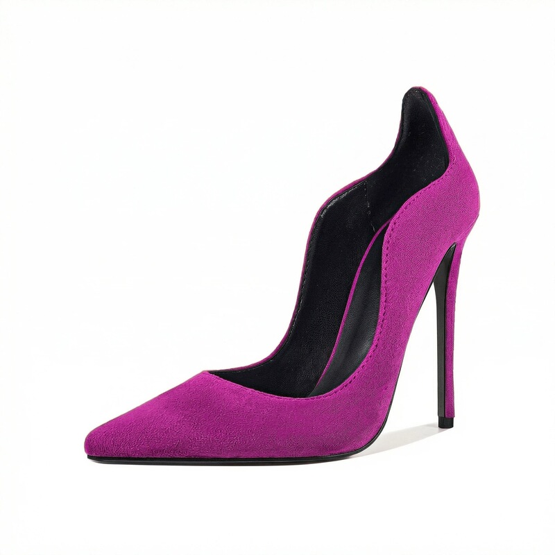 2026 New Style French Pointed-Toe Stiletto Heels, Fashionable and Versatile, Slimming and Elegant Women's Shoes