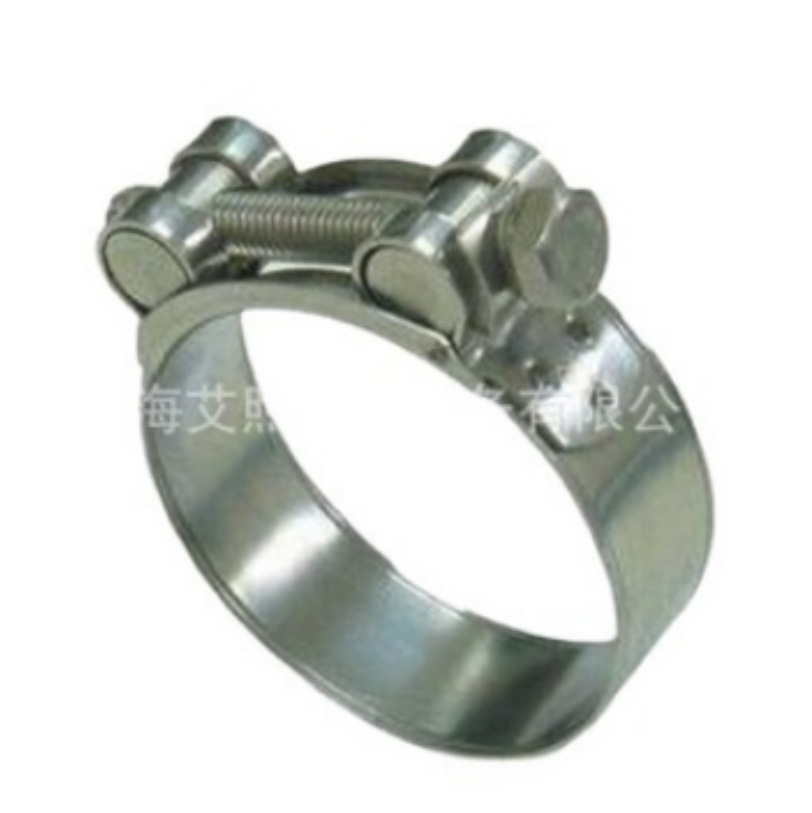 单头实心304不锈钢强力卡箍 单头实心316L强力抱箍 单头强力喉箍