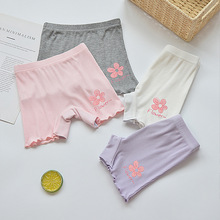夏季女童安全裤防走光莫代尔儿童打底短裤薄款女孩三分中大童内裤