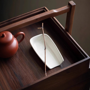 Japanese-Style Ash Tea Scoop for Home Use, Tea Awakening, Tea Spoon, Creative Ceramic Kung Fu Tea Set, Tea Art, Tea Ceremony Accessories