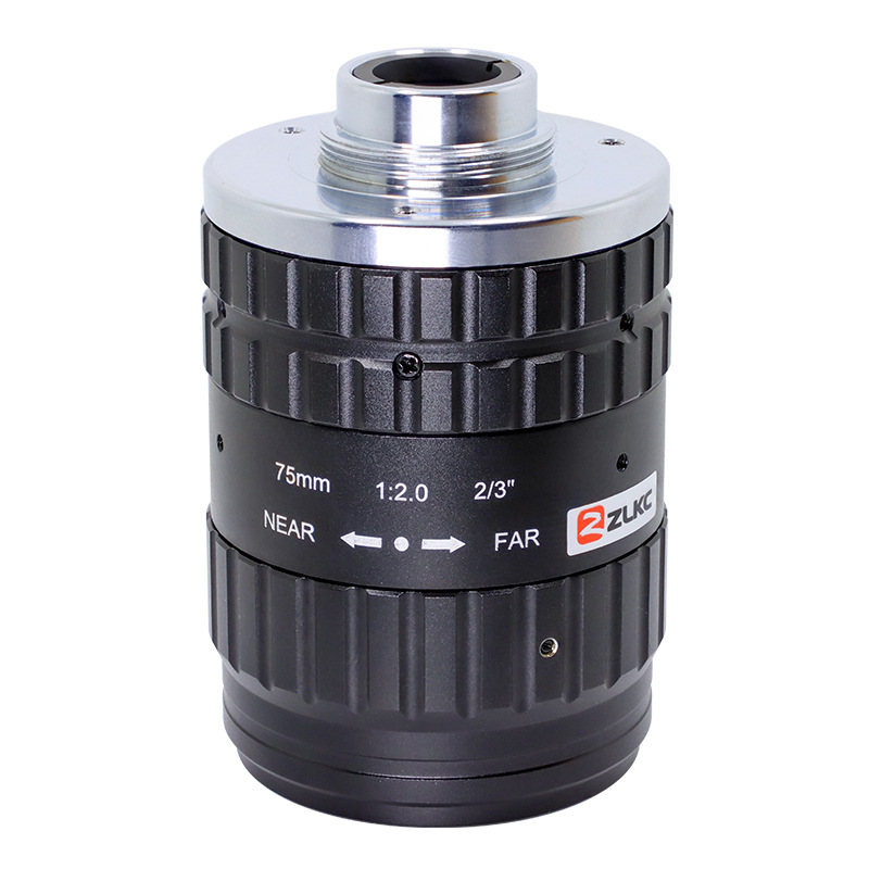 �����ֶ���Ȧ75mm��ҵ�����ͷ 2/3"C�ڵͻ�������Ӿ���⾵ͷ