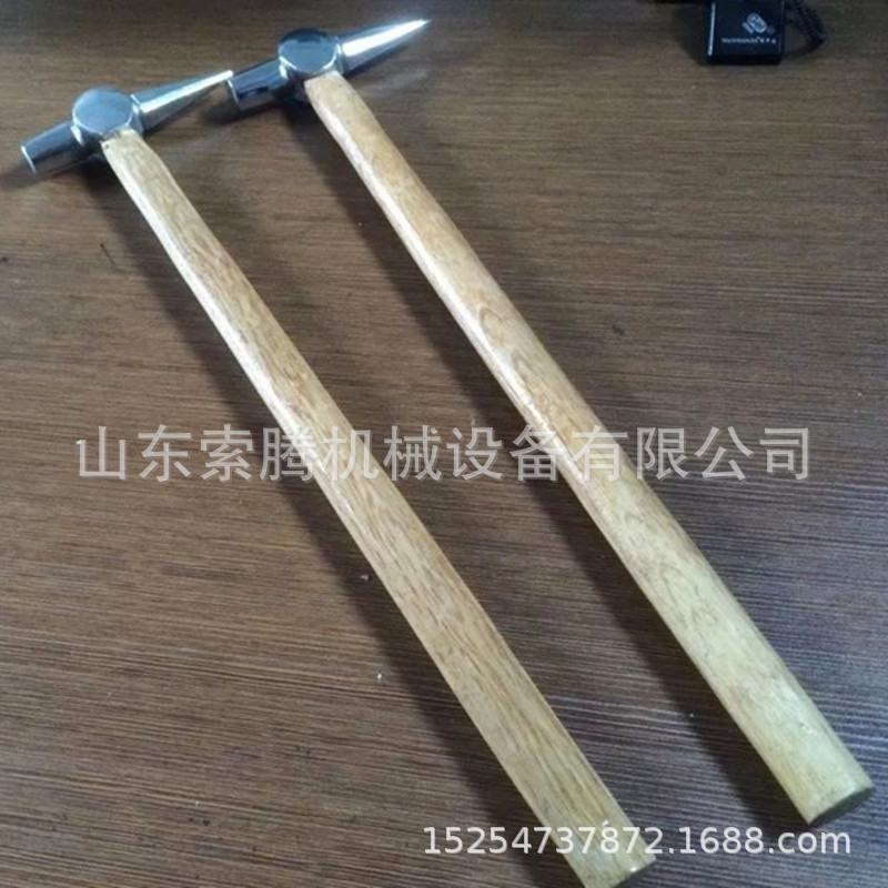 木柄轨道检验锤 钢轨质量检测锤 列车锅炉检查锤长度 敲击检车锤