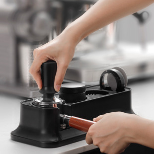 Italian coffee ABS powder Press Holder storage rack handle pressure filling seat multifunctional handle bracket coffee powder Press appliance