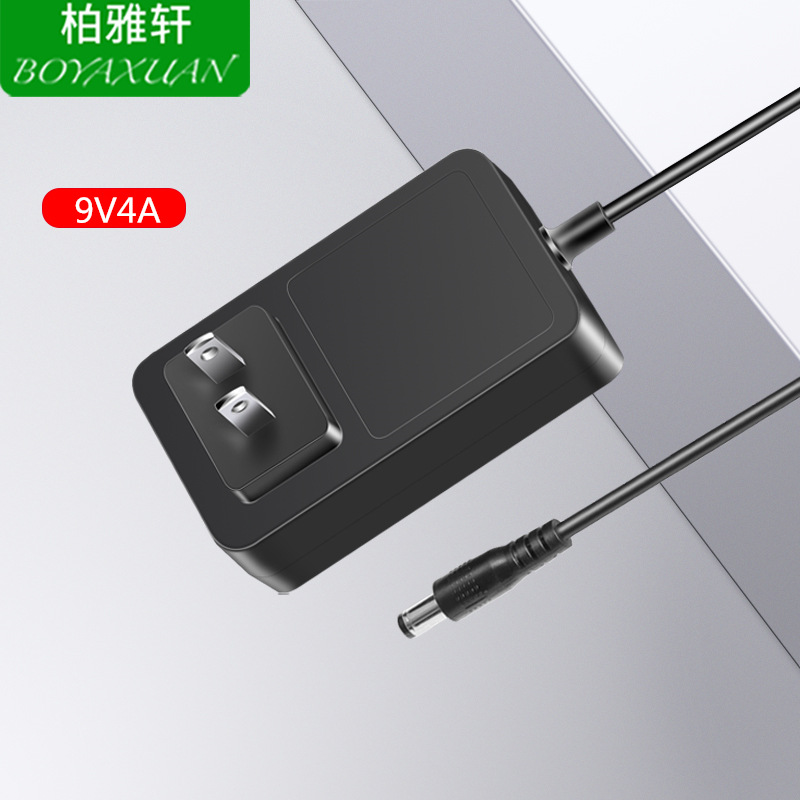 供应美规UL 9V4A电源适配器9V4000MA开关电源 路由器交换机电源