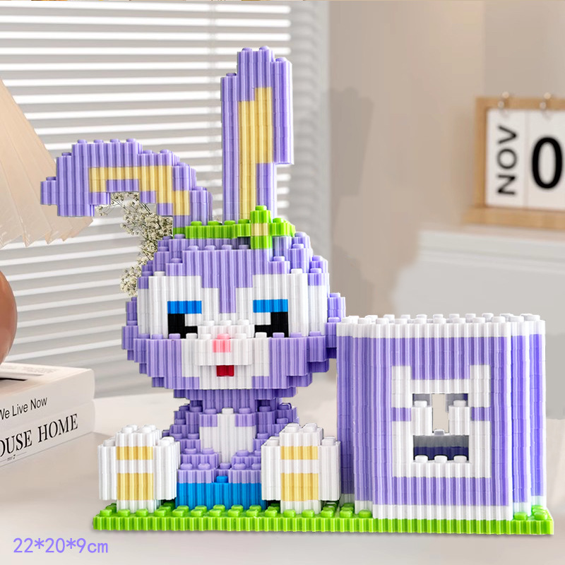 Kulomi Meletti Series Bloques de construcción Bear Bloques de construcción al por mayor Juguetes al por mayor Regalos para niños y niñas Muñecas hechas a mano