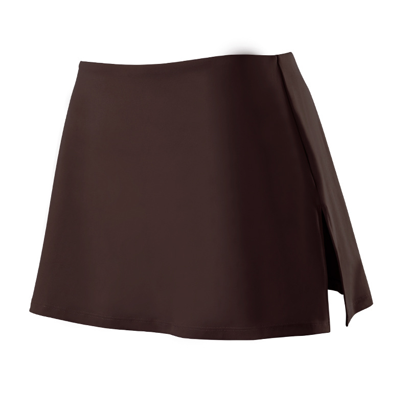 Traje deportivo de verano para mujer, moda, delgado, delgado, ocio, fitness, yoga de manga corta, pantalones de falda corta, ropa deportiva