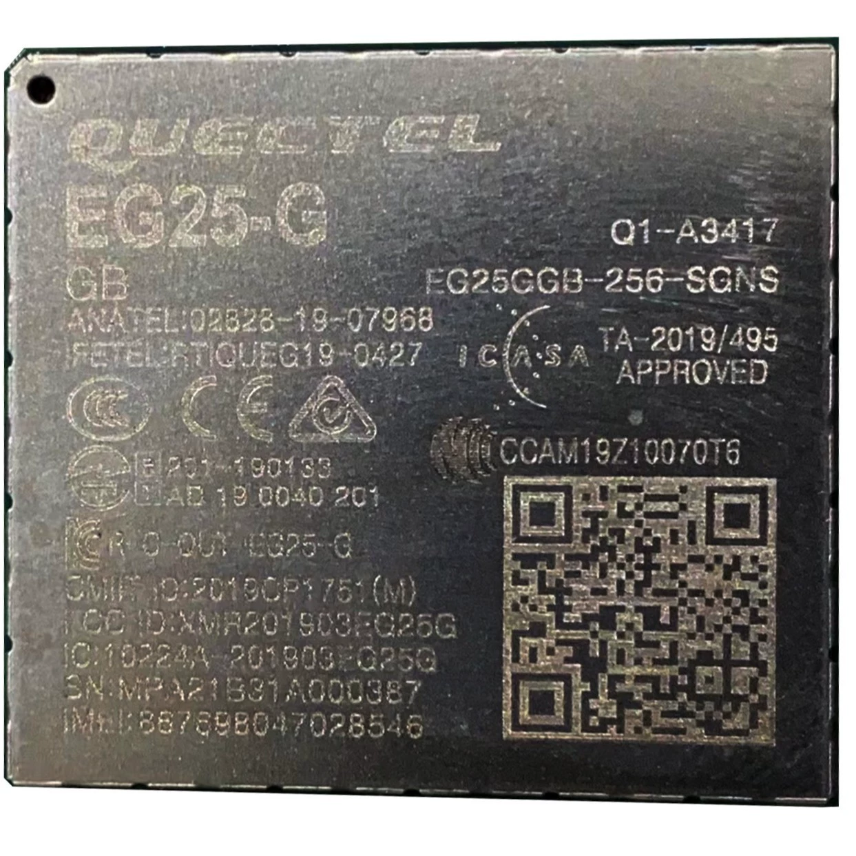 Модуль EG25-G Mini PCIe / LGA GPS GNSS EG25GGB-256-SGNS