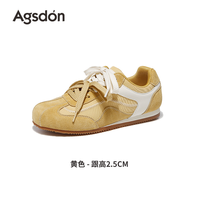 Zapatos de entrenamiento alemán rojo de la antigua mujer 2026 nuevo primavera Año Nuevo Zapatos de boda de la vida y zapatos casuales de lana Gump