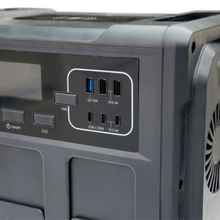 Outdoor high-power mobile power 1500W 220V home energy storage power station outdoor energy storage power supply lithium iron