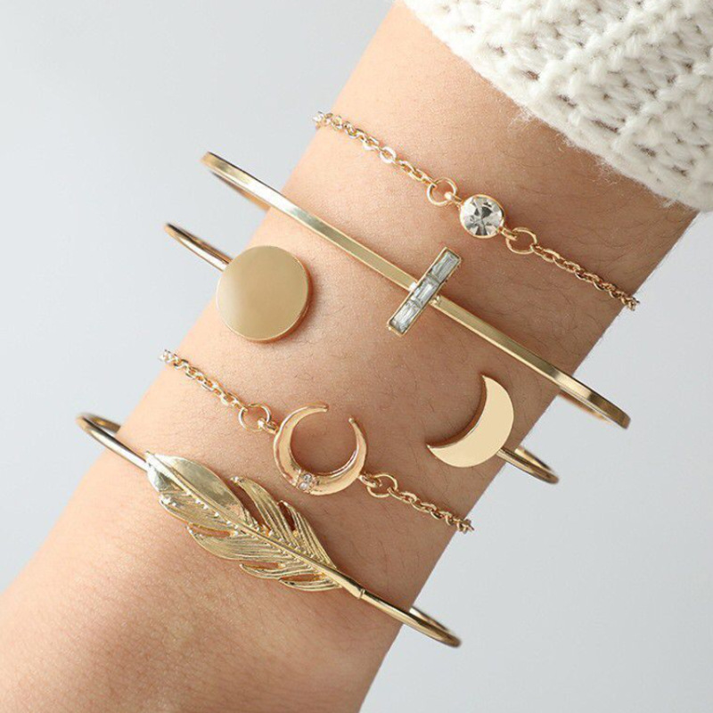 Geometric Bracelet Set