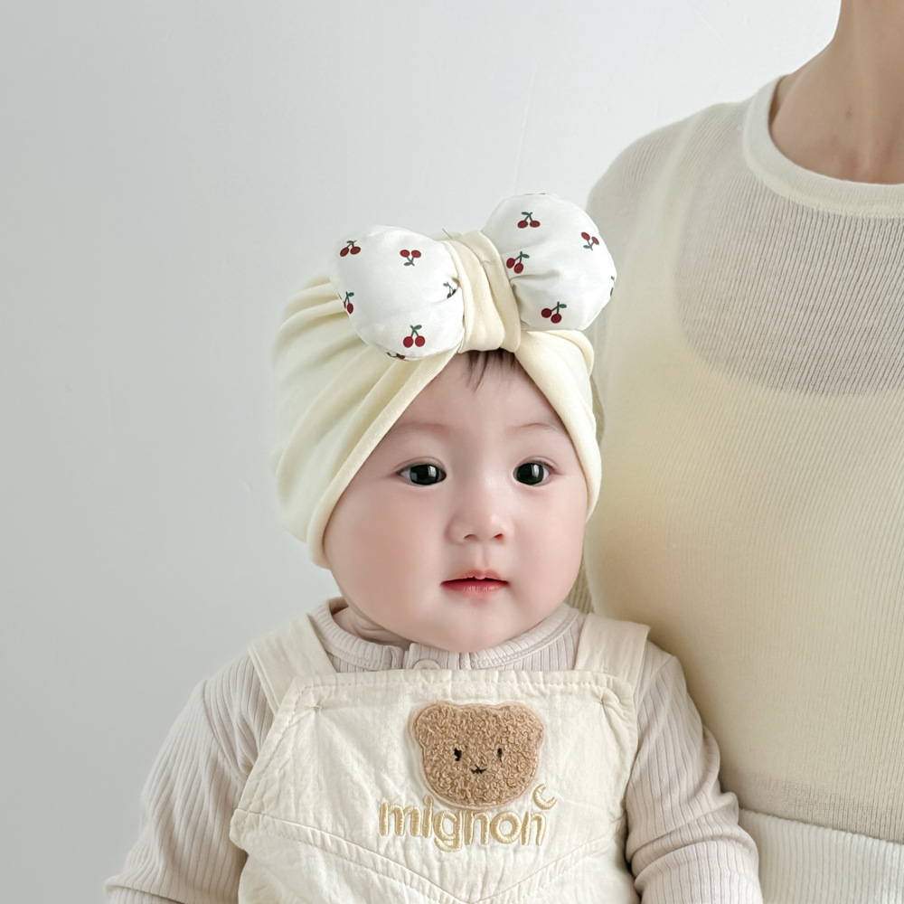 Sombrero de bebé primavera y otoño delgado sombrero de bebé indio encantador princesa bebé bebé