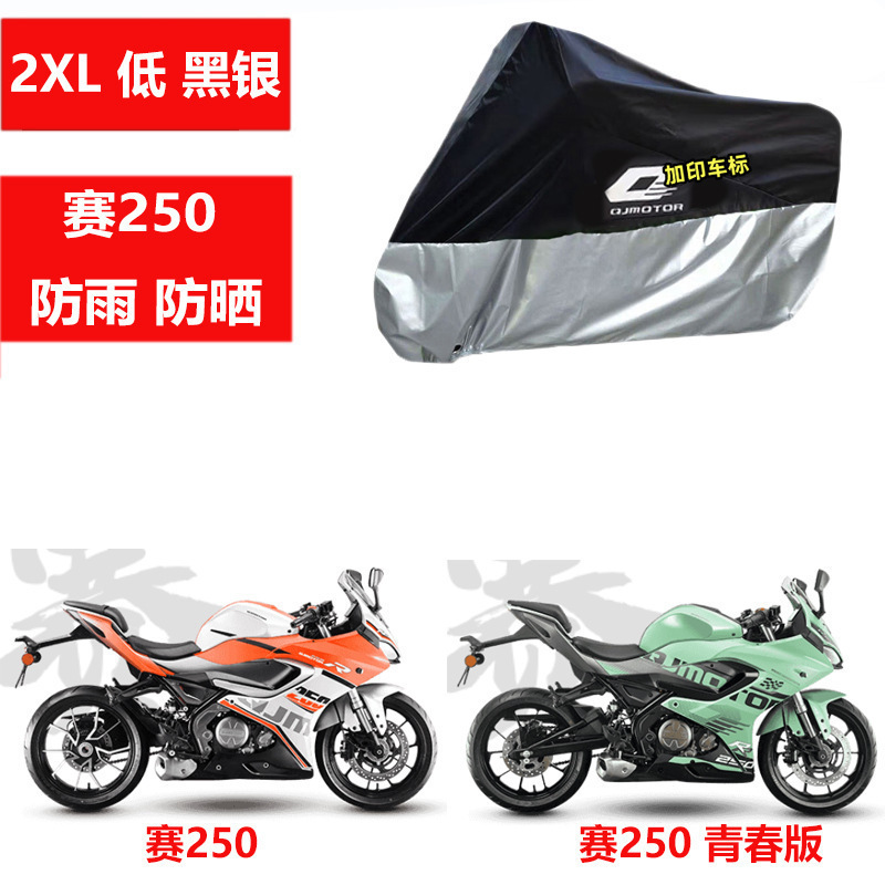 2XL 로우 블랙 실버 레이스 250 청소년 에디션