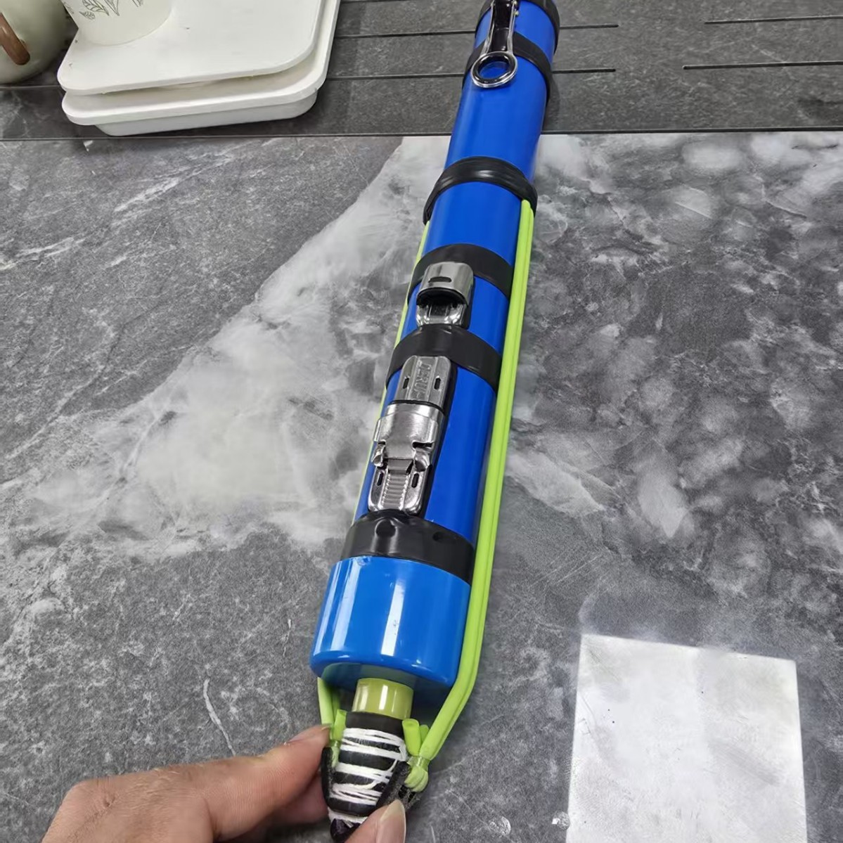 路亚弹射纺车轮路亚鱼竿打窝神器打黑精准弹射微物远投