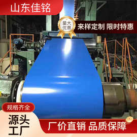 山东彩涂板  0.8mm氟碳喷涂  900彩钢瓦 量大从优