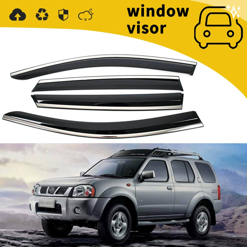 Подходит для Nissan Paladin Odin 2006-2012 годов выпуска, накладки на дверные стекла, защита от дождя, модификация, декор.