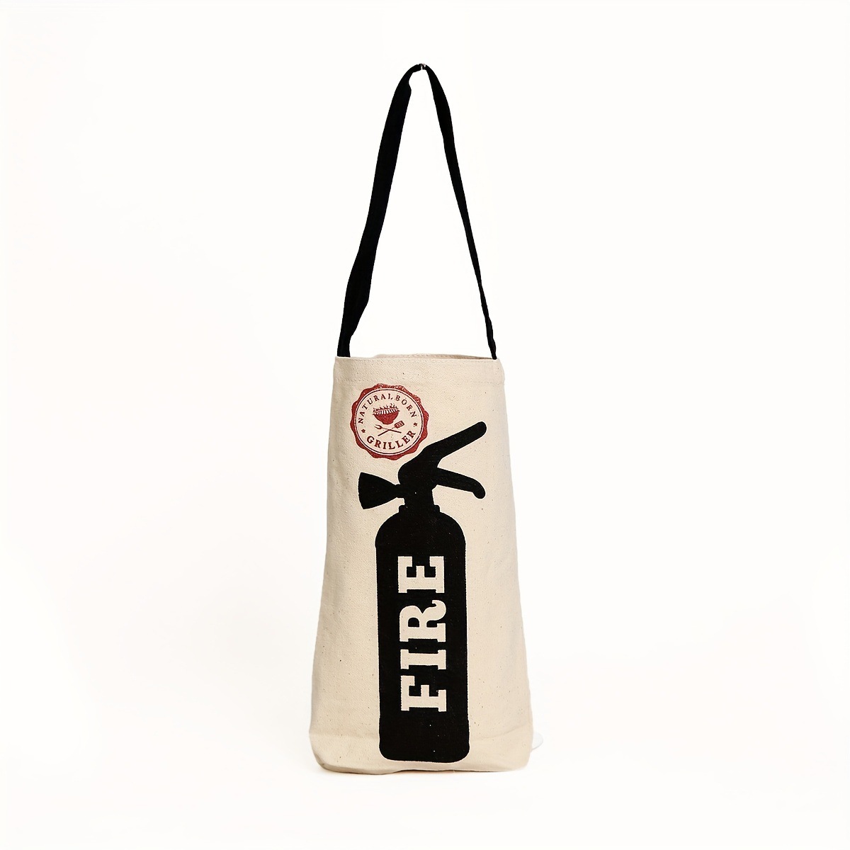 户外烧烤帆布袋，灭火器收纳便携式肩袋，时尚大容量手提包