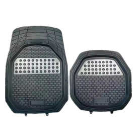 新款汽车PVC橡胶专用地垫防水防滑耐脏金刚盆地毯式脚垫跨境代发