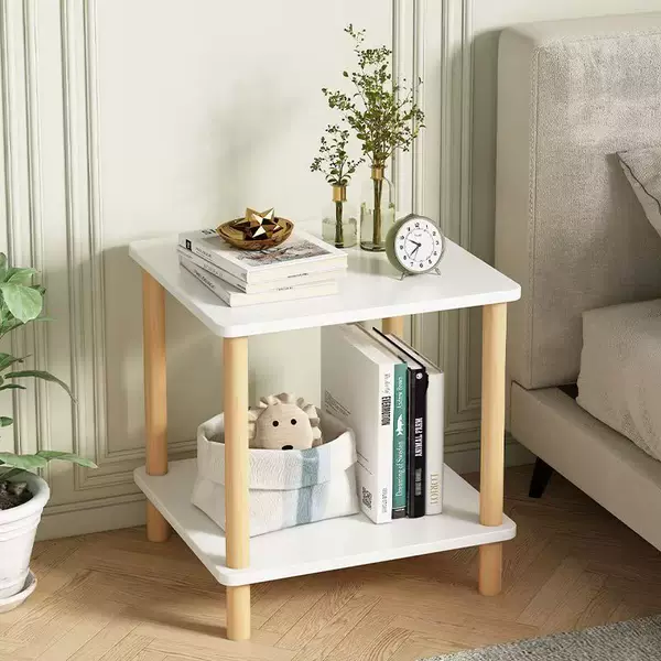 Sofa side table, Nordic-style small coffee table, simple side table, movable small table for living room, corner table suitable for small spaces