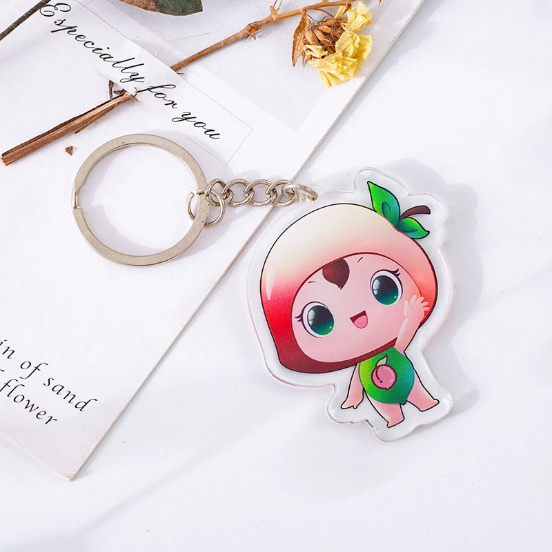 Аcrylic keychain, creative cartoon photo