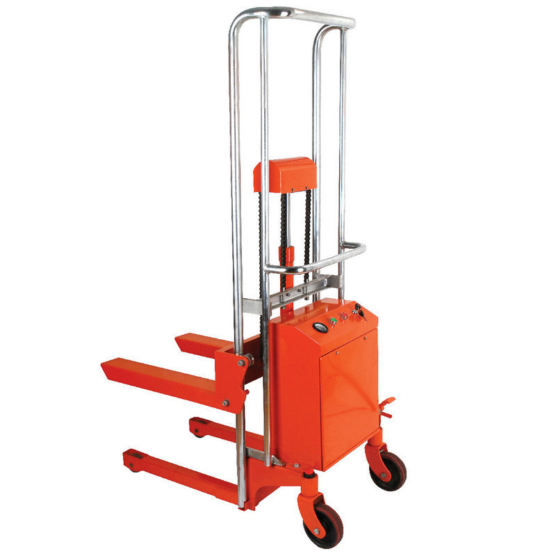 手推液压堆高车2吨3吨电动堆高机搬运堆垛车手推升降装卸叉车现货