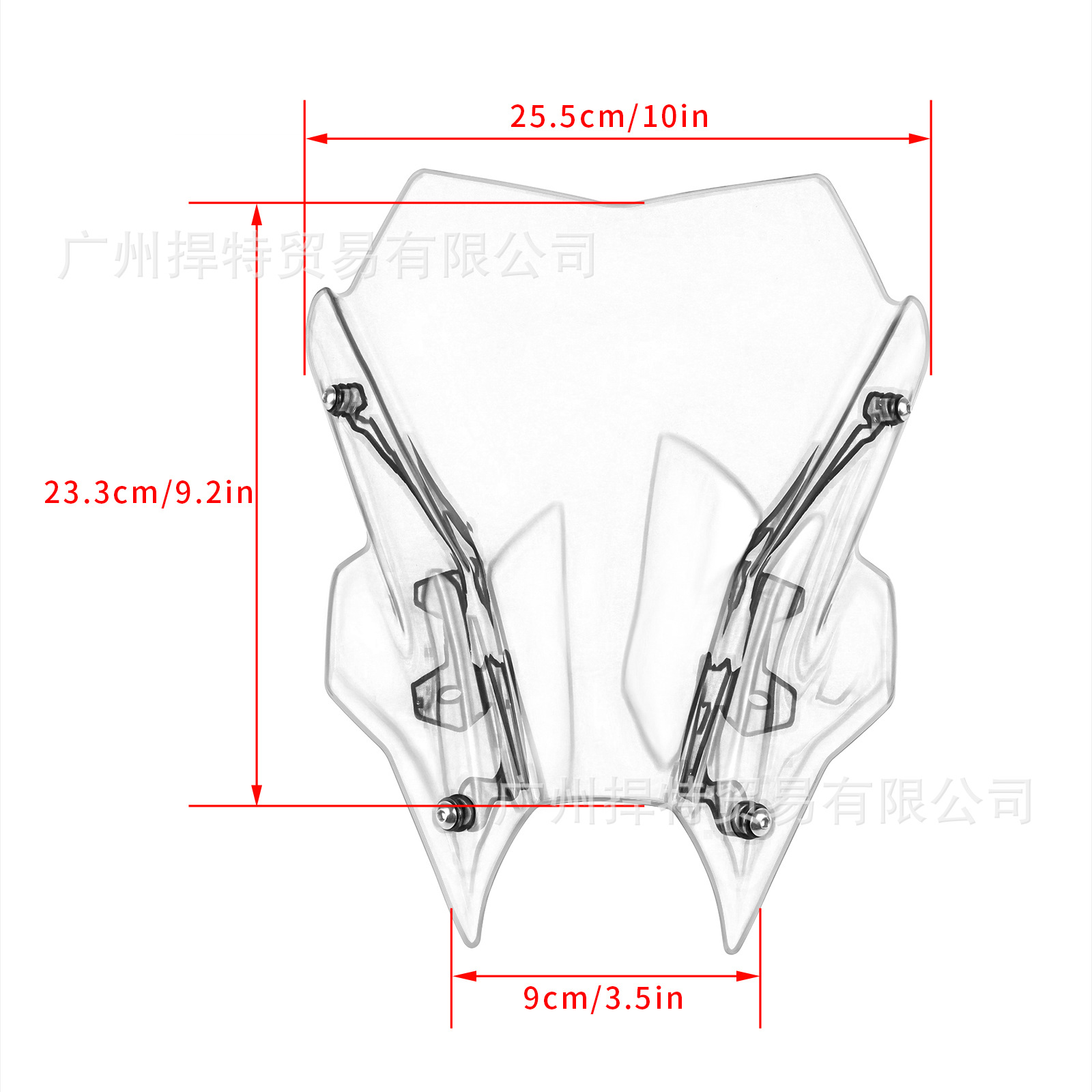 YAMAHA MT09 2021-2023 오토바이 수정 전면 유리창