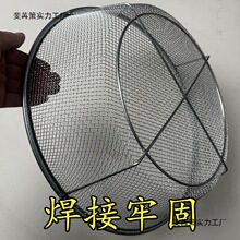 加粗加固铁筛子高12厘米烤肉圆筛粮食谷物筛玉米粒荞麦皮过滤煤炭