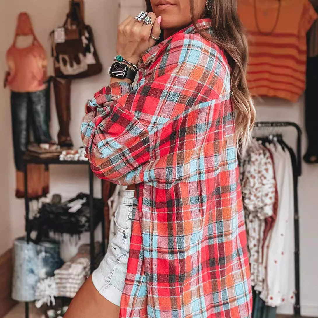 Autumn long-sleeve, shirt, loose fit