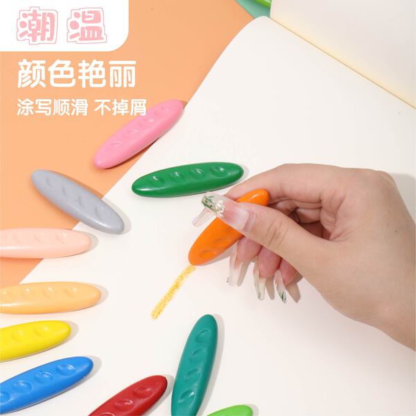 Children's plastic crayons