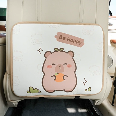 and Wear-Resistant Car Protective Pad – Chair back anti-kick pad - long-grass-pig-anti-kick-pad