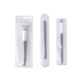 定制磨砂pvc眉笔袋eva透明化妆刷袋日常用品包装袋酒店用品收纳袋