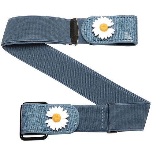 Lazy Seamless No-Punch Belt Women's Summer Decorative Jeans Fashion Trendy Women's Belt Elastic Invisible Belt