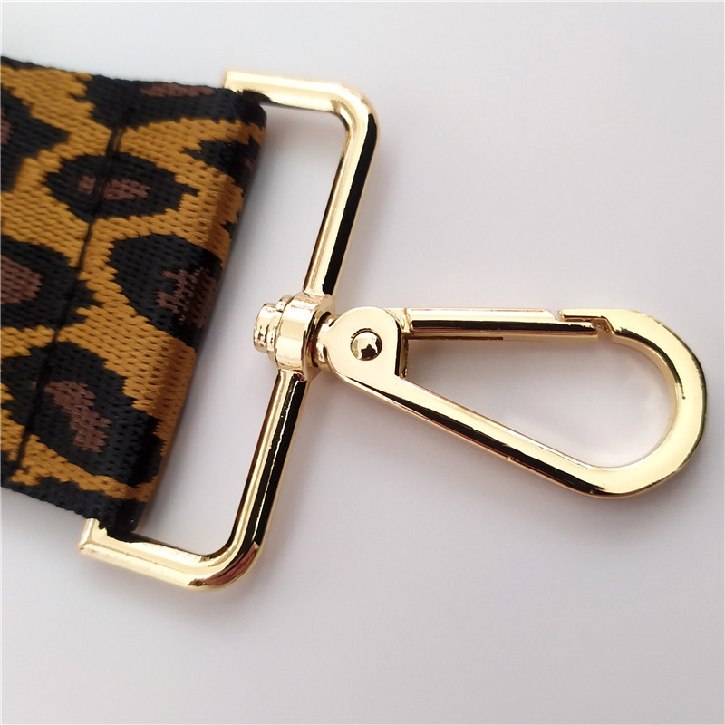 New Widened Thick Leopard Jacquard Webbing Accessories Straps display picture 4