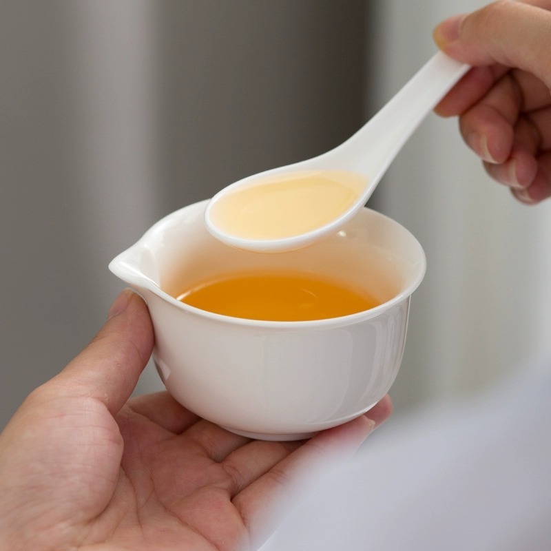 国標QS口付き茶葉審査評価ボウル新評価カップ高白磁評価茶専用正義カップはロゴをカスタマイズできる|undefined
