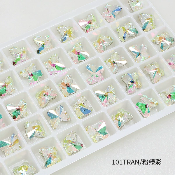 101tran pink green color