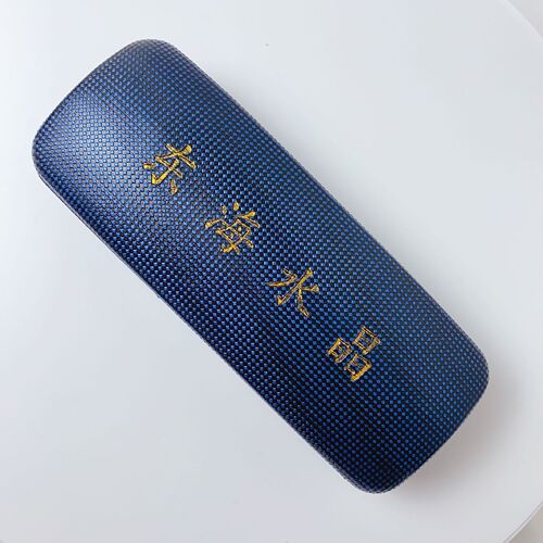 Square glasses case reading glasses iron box wholesale anti-pressure glasses case flip metal flat glasses case