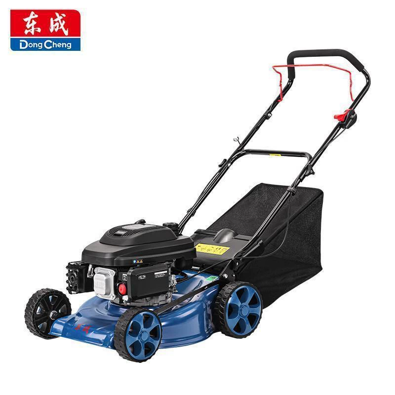 Газонокосилка бензиновая Dongcheng FF04-SSS48 с воздушным охлаждением, четырехтактная, с двигателем Zongshen, ручная