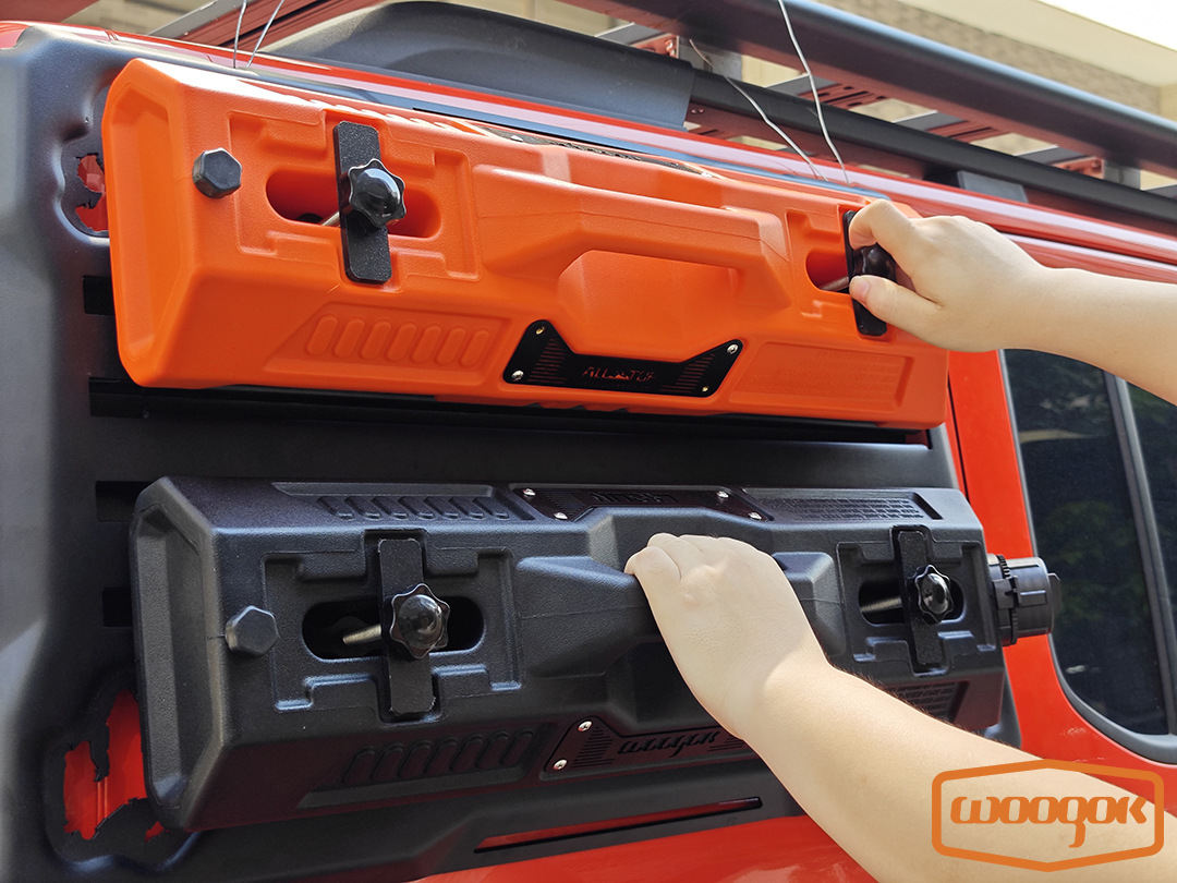 WOOGOK expands and modifies spare oil drum top fire rear side window off-road vehicle oil tank car motorcycle emergency oil tank