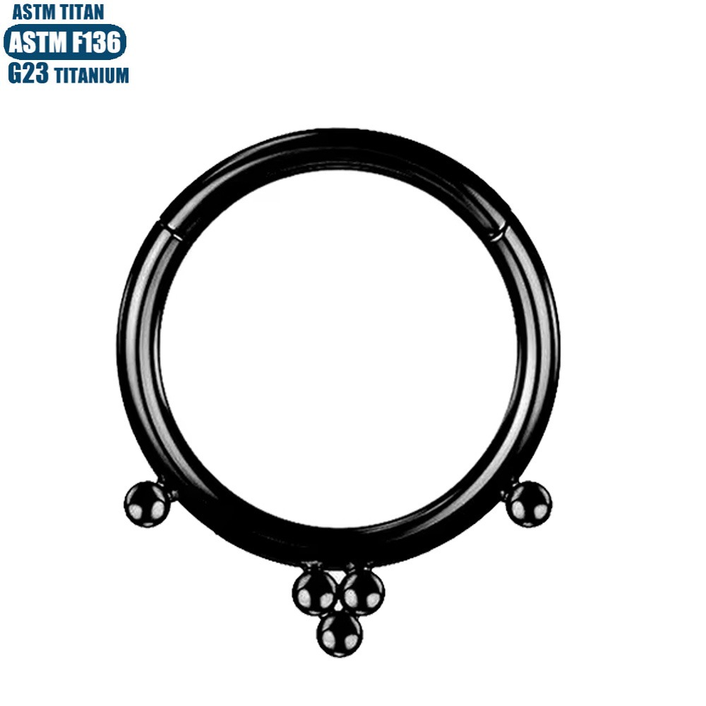 Pointed titanium steel lip stud product view