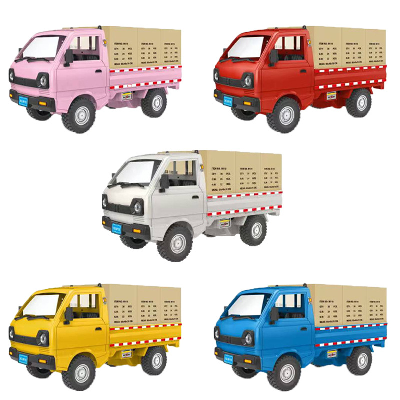 Nueva simulación Wuling Hongguang modelo de camión deriva carga tarjeta inercia niños coche juguete