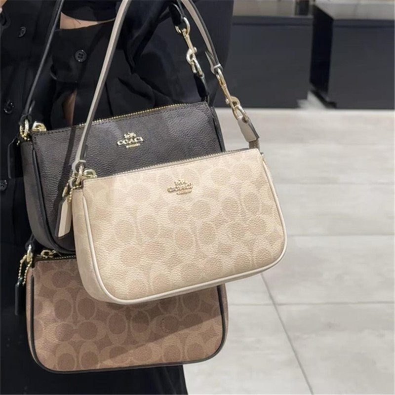Koujia Women's Bag Nolita19 Mini Pearl Mahjong Bag Classic Monogram Handbag Shoulder Underarm Bag Crossbody Bag Koujia Women's Bag Nolita19 Mini Pearl Mahjong Bag Classic Monogram Handbag Shoulder Underarm Bag Crossbody Bag