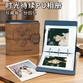 绑带相册单页插袋相册小卡收纳册照片收集册高颜值收集纪念卡册