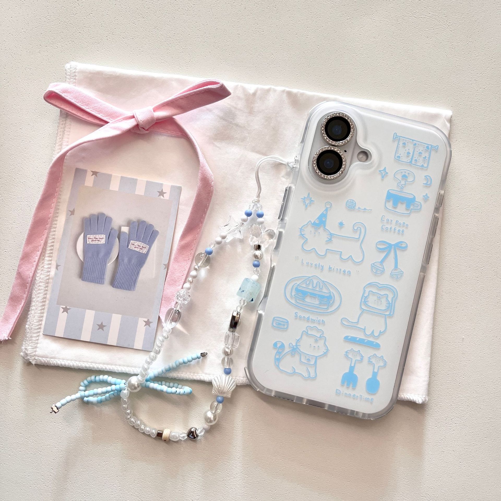 Línea simple pan gato para Apple 16ProMax funda para teléfono 15Pro fresco 14/13 nuevo 15PM