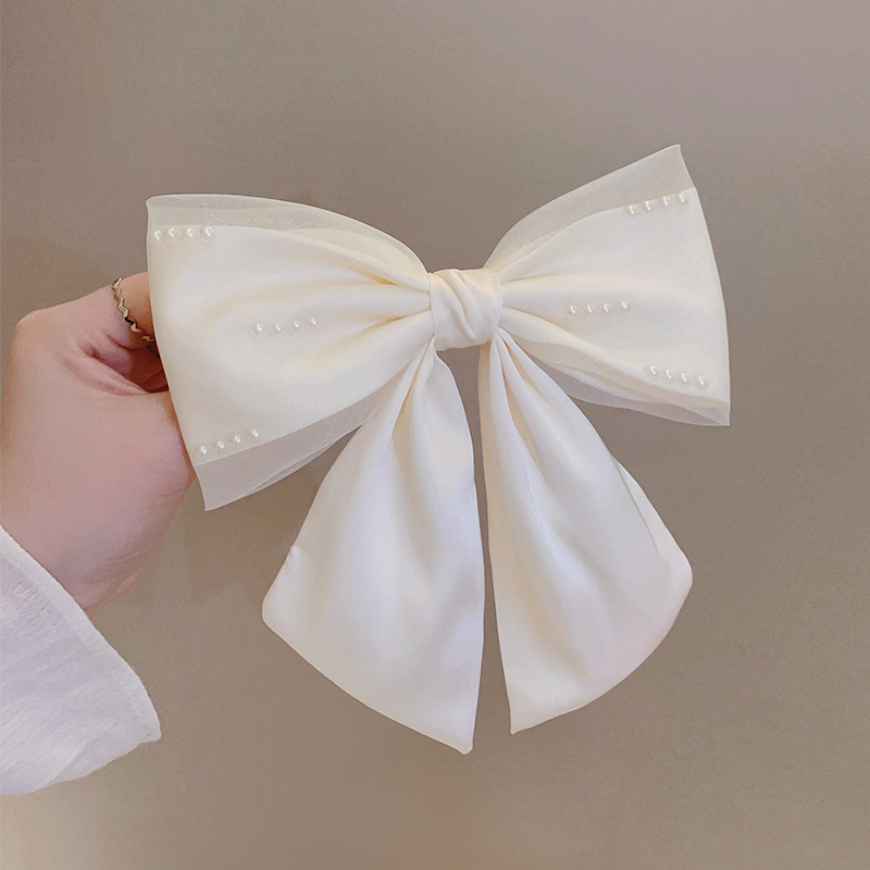 IG Style Elegant Lady Bow Knot Cloth Hair Clip 1 Piece display picture 5