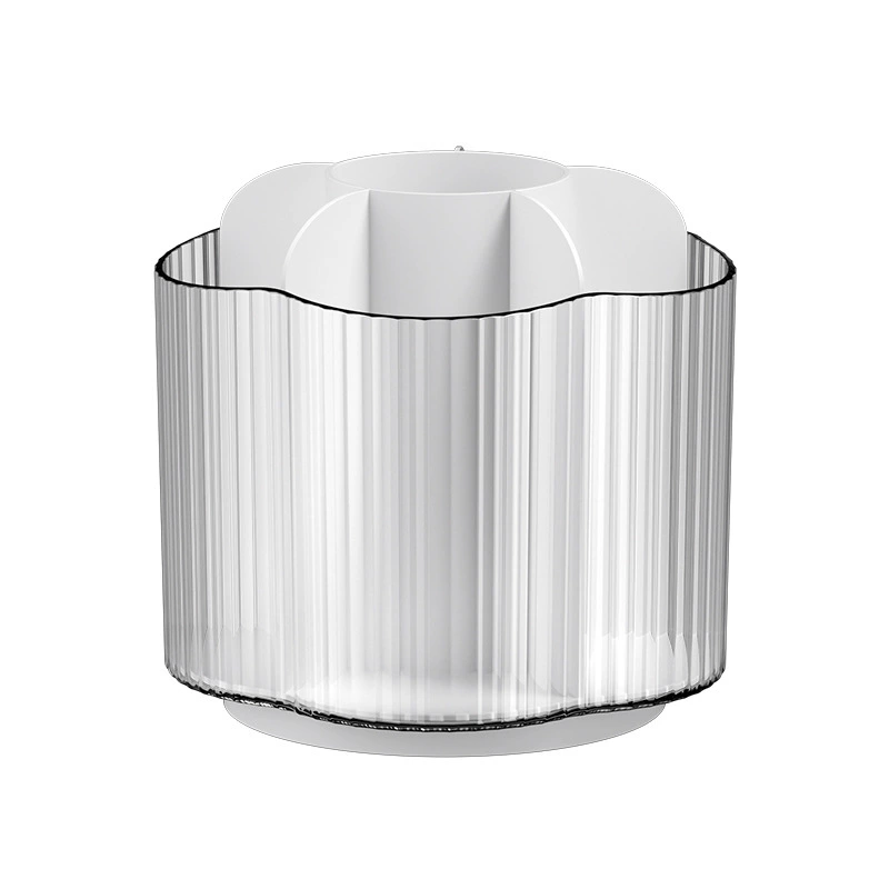 High quality brush, transparent capacious storage system, table cosmetic pens holder, storage box