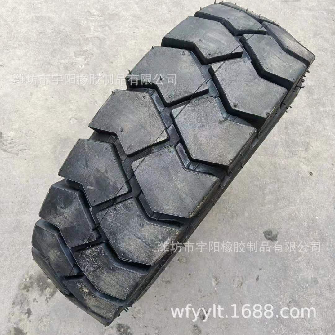 7.00-9 充气叉车轮胎  抗老化 工程机械轮胎  可配钢圈