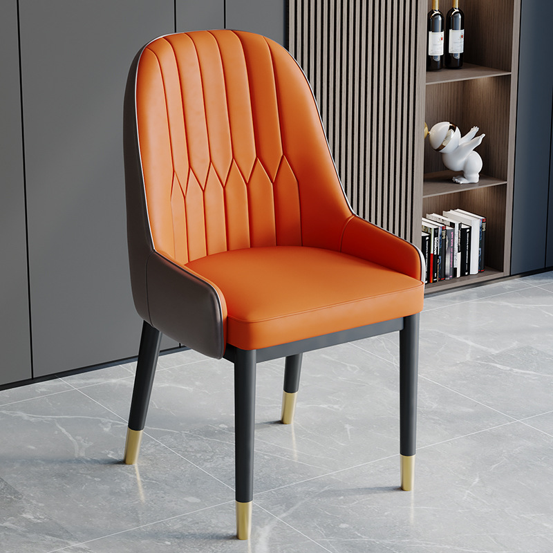 오렌지 얼굴 _ 브라운 백 _ 골드 다리 세트